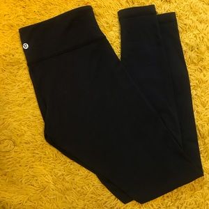 black lululemon leggings full length